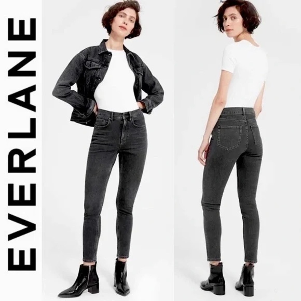 Everlane Women's Charcoal Skinny Jeans